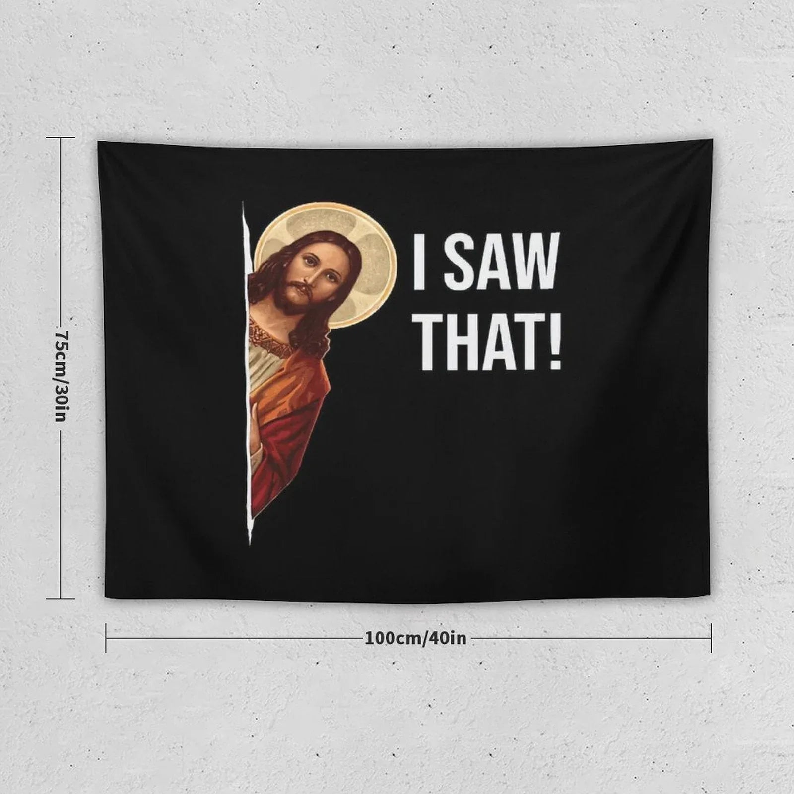 Jesus Meme I Saw That Tapestry