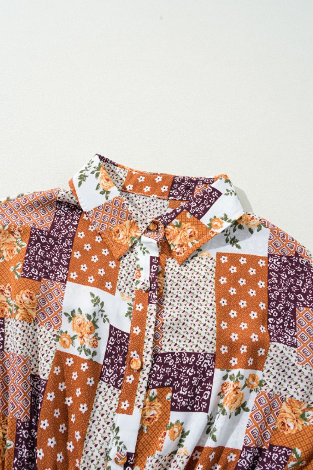 Unique Colorful Mini Shirt Dress Vibrant & Trendy Casual Wear Party Dress