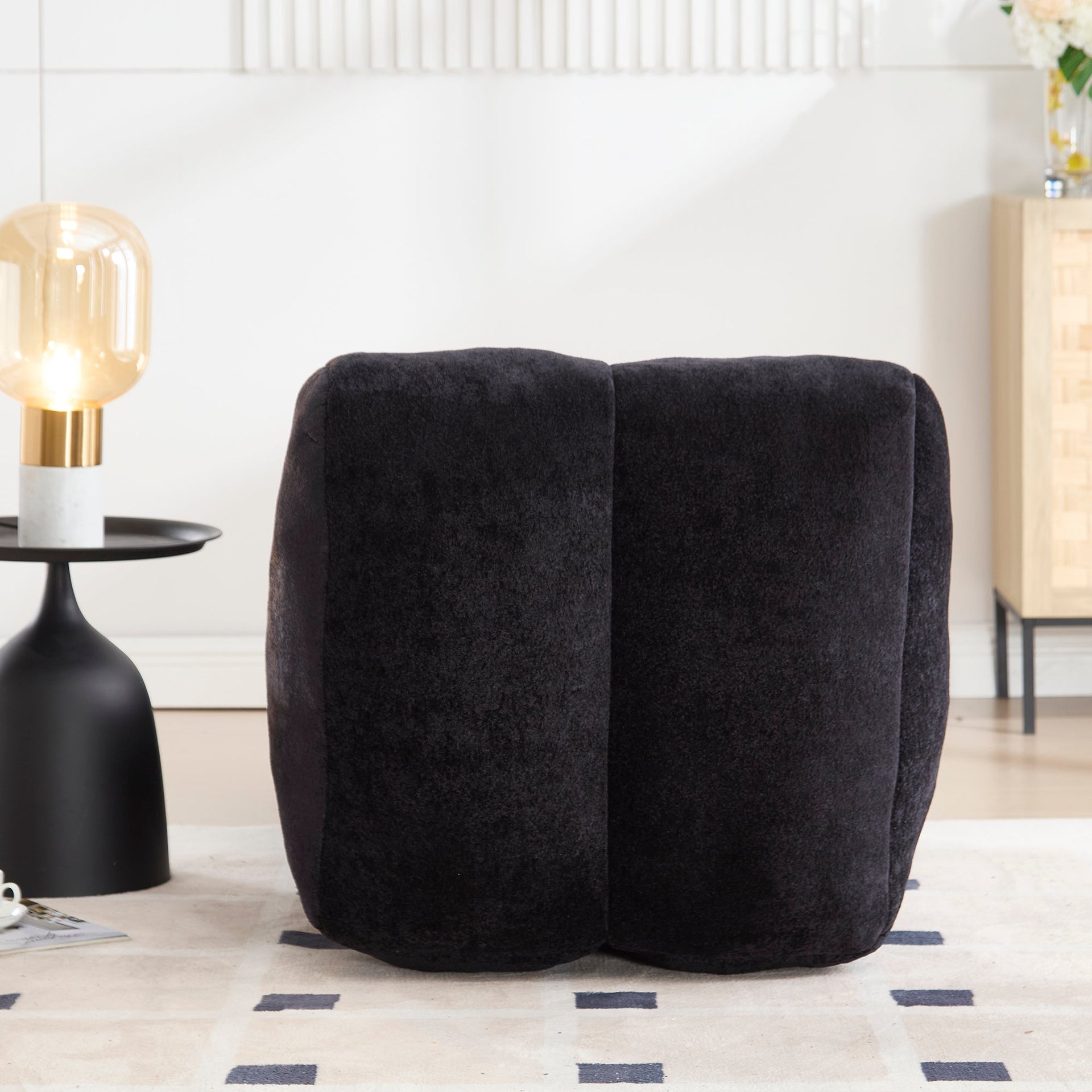 Black Bean Bag Sofa‑Lounger