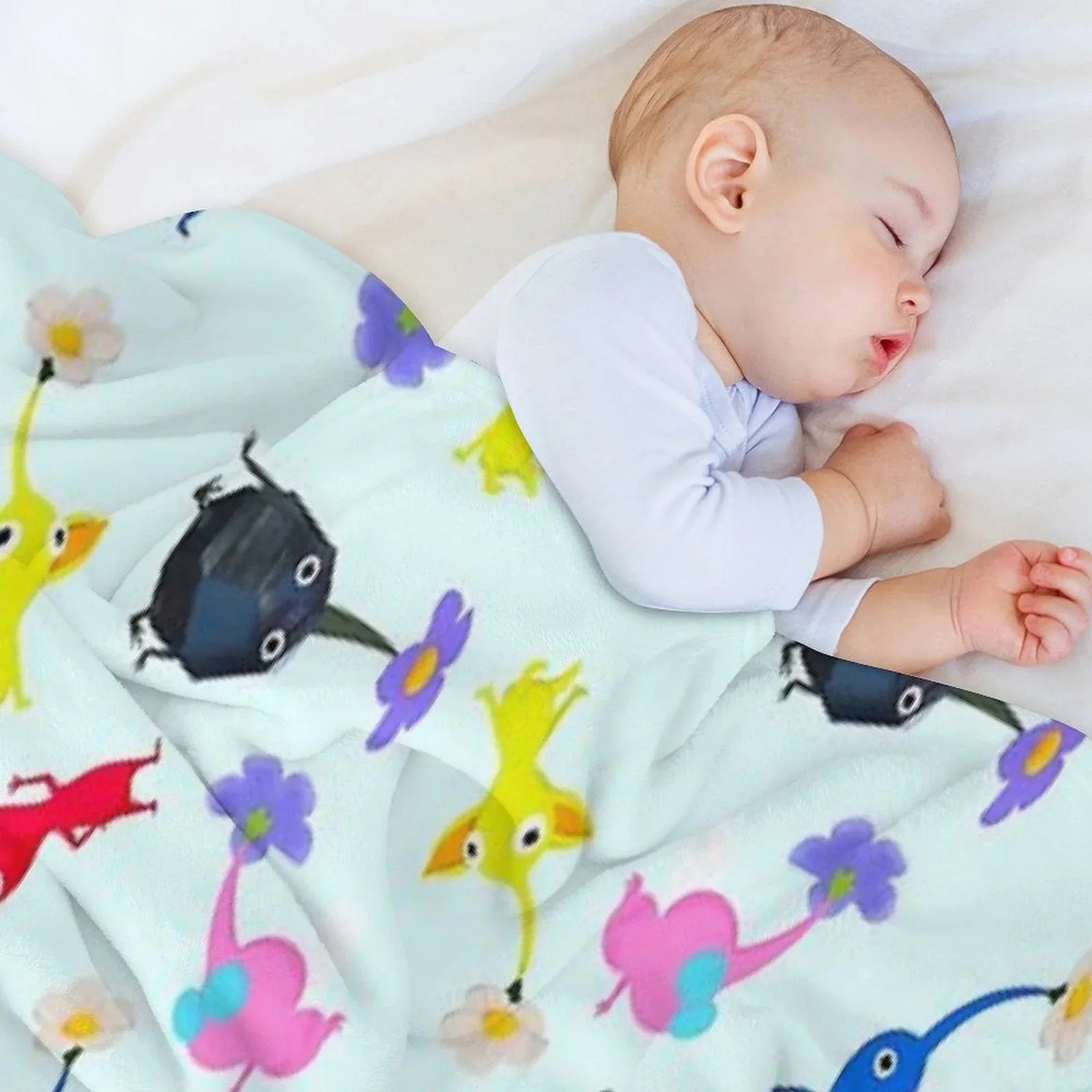 Pikmin Throw Blanket