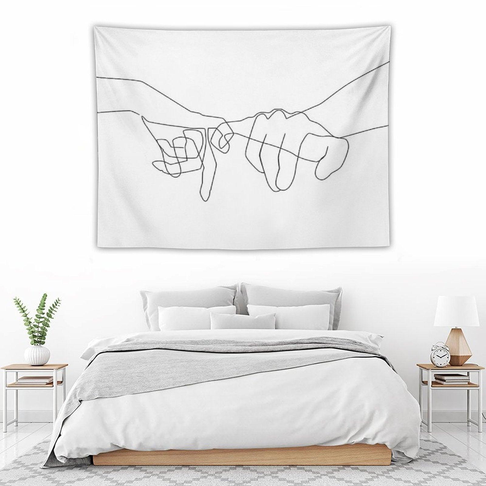 Pinky Swear Tapestry