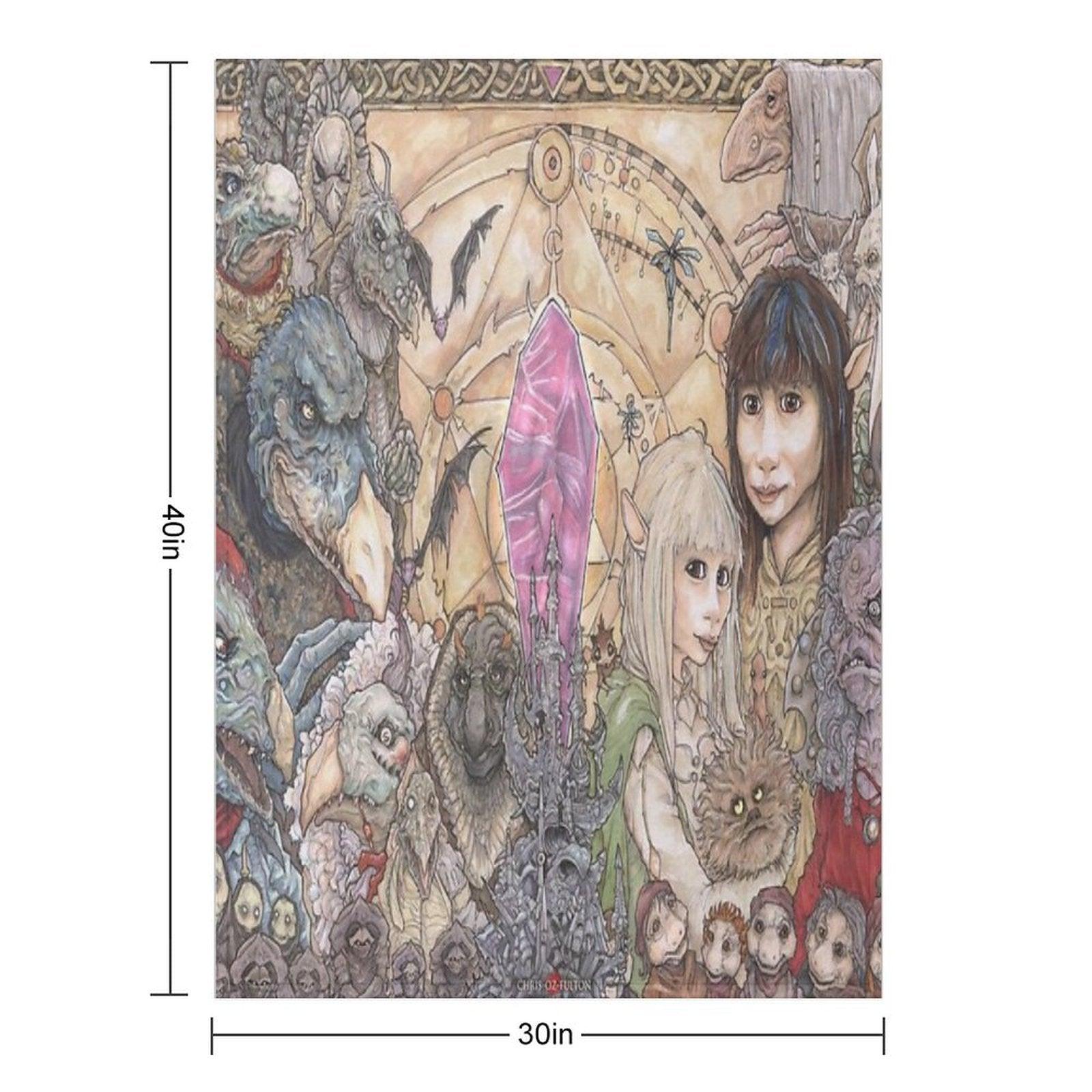 The Dark Crystal Throw Blanket
