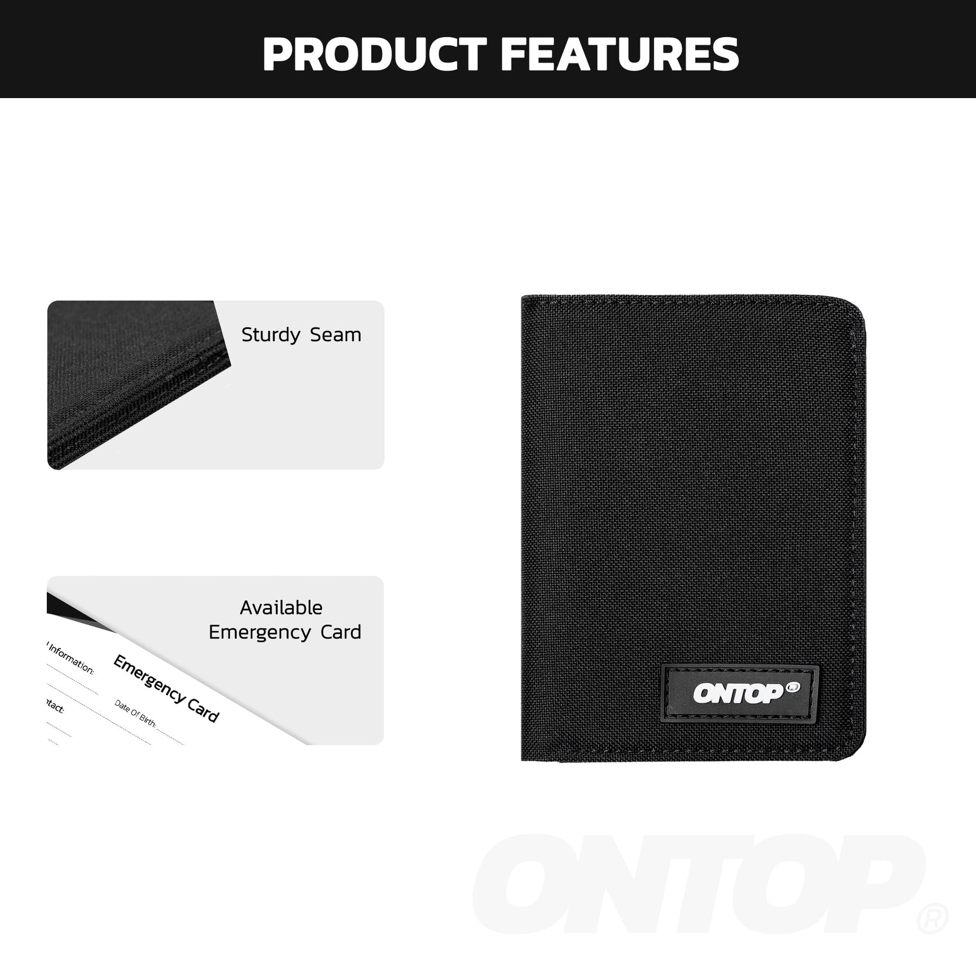 Vertical Bifold Wallet Card Holder