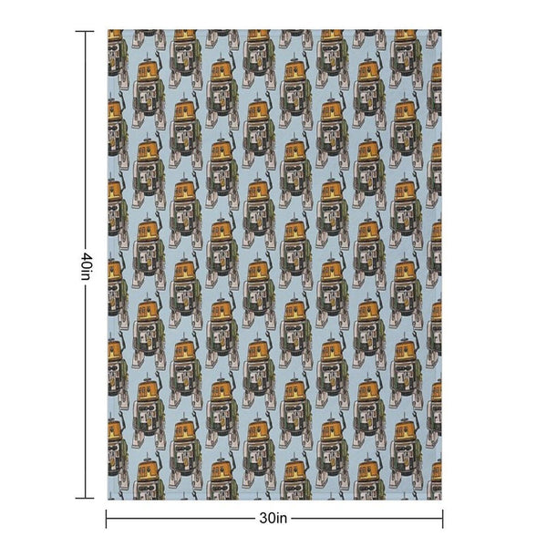 Best Gifts For Men And WomenRebel Toons Chopper Throw Blanket