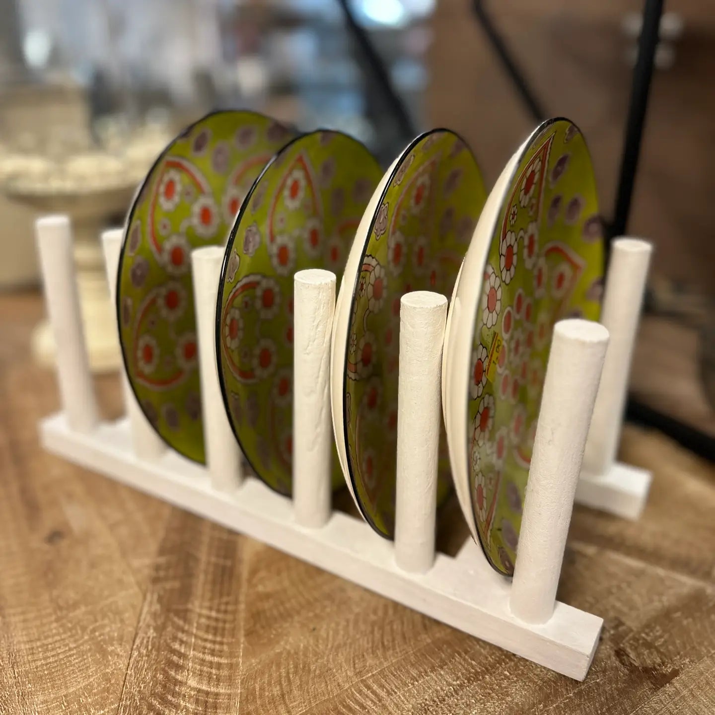 White Wooden Drying Rack