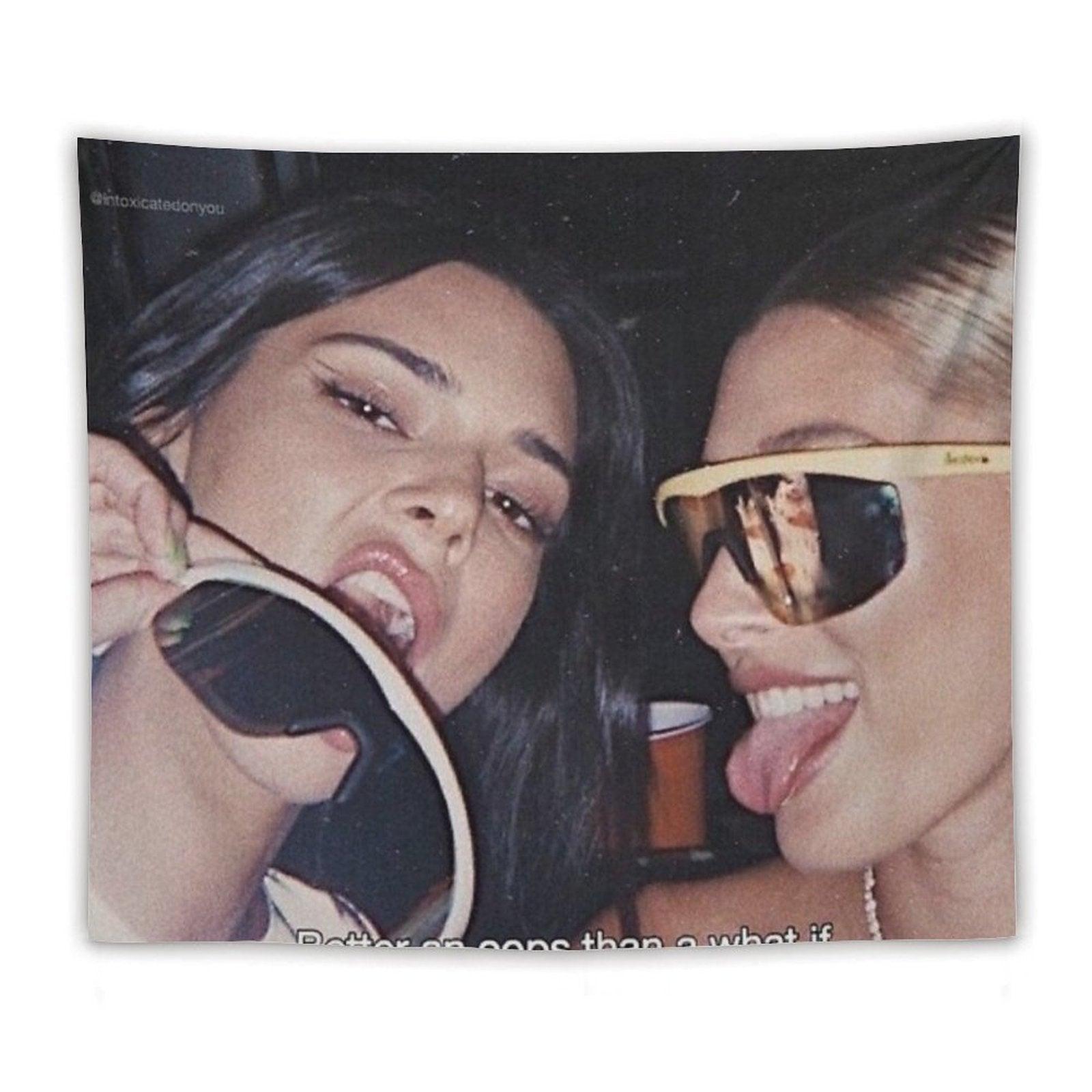 Kendall And Hailey Tapestry