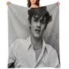 Louis Partridge Throw Blanket