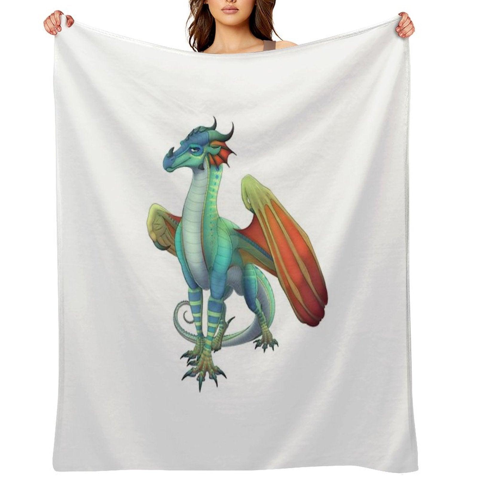 Glory The RainWing Throw Blanket