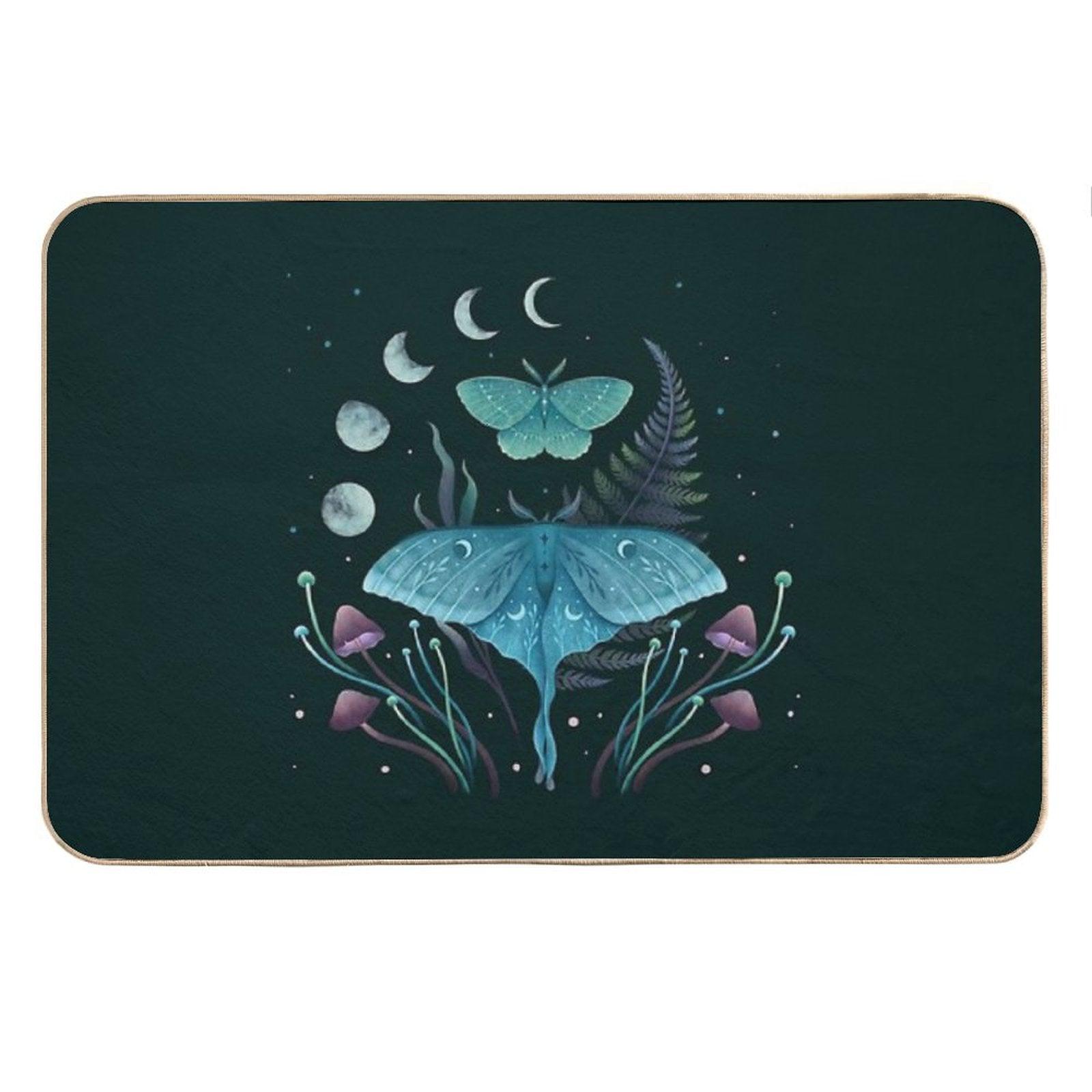 Luna And Emerald Bath Mat