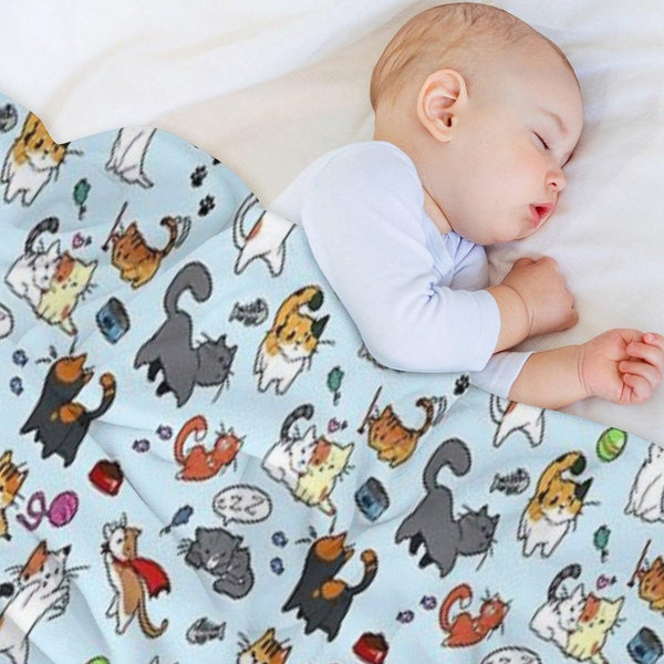 Cats!! Throw Blanket