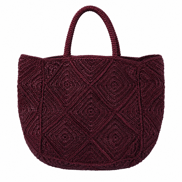 Nico Raffia Tote Bag
