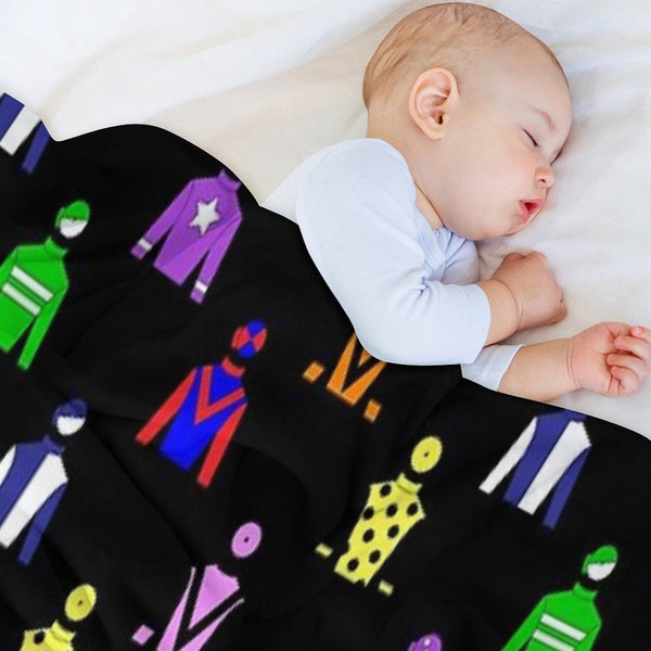 Horse Racing Jockey Silks Durable Throw Blanket