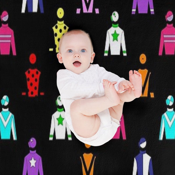 Horse Racing Jockey Silks Durable Throw Blanket