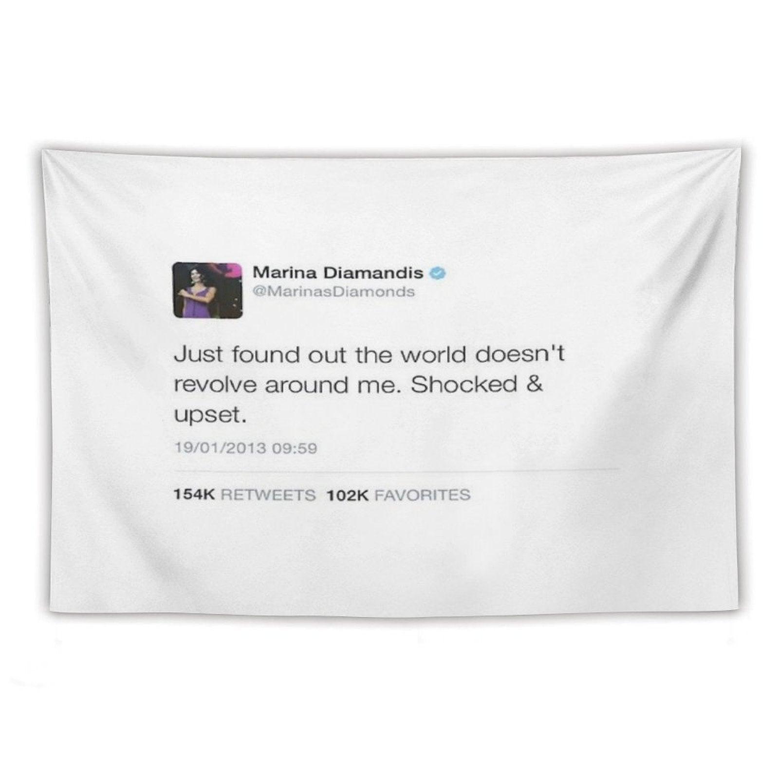 Marina And The Diamonds Tweet Tapestry Tapestry