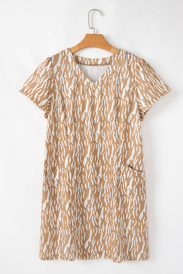 Amalia Short Sleeve T-Shirt Dress