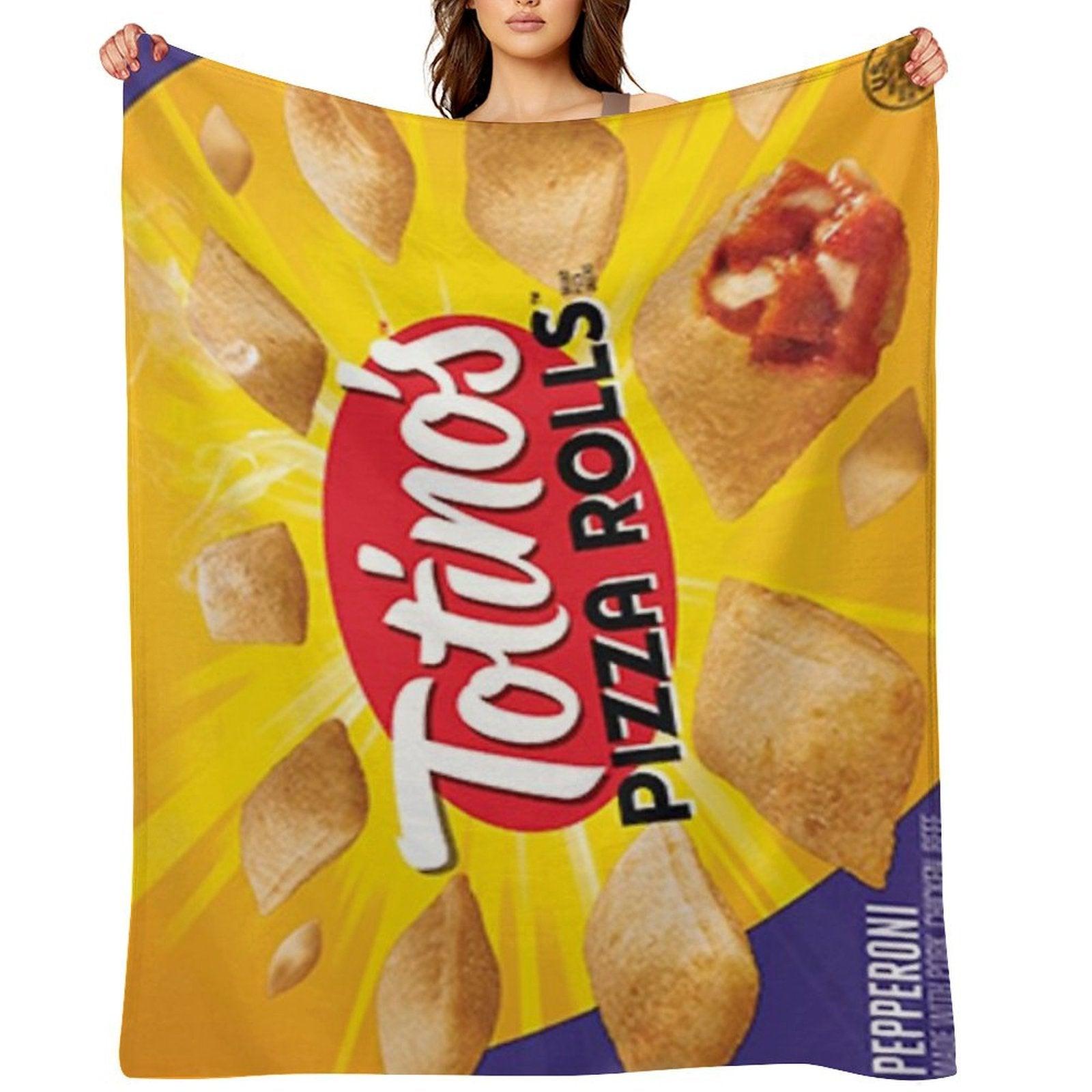 Pizza Rolls Throw Blanket