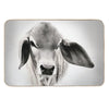 BRAHMAN CALF, WALL ART AND DESIGNS Bath Mat