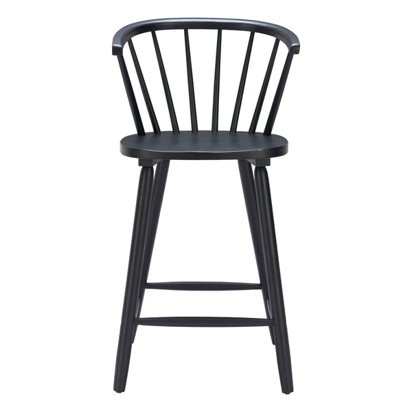 Stenger Counter Stool (Set of 2) Black