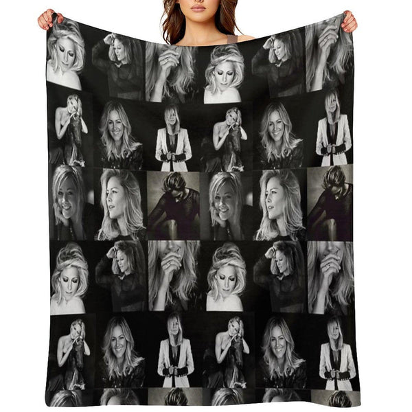 Helene Fischer Collage Throw Blanket