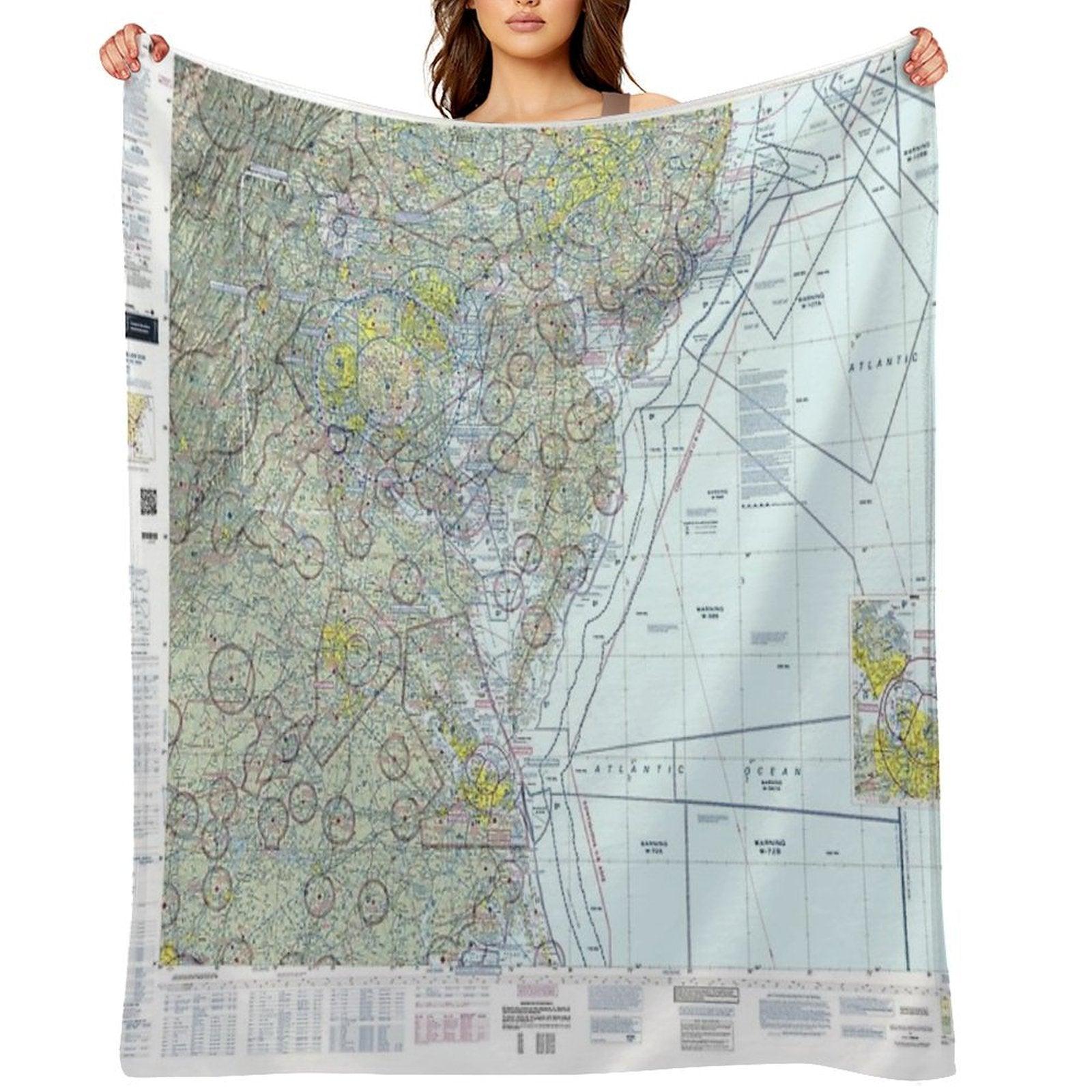 Wash DC Sectional Throw Blanket