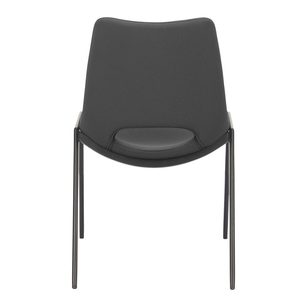 Desi Armless Dining Chair (Set of 2) Black