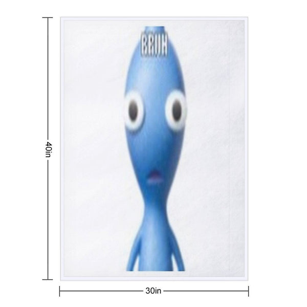 BRUH Pikmin 2 Quick-dry Throw Blanket
