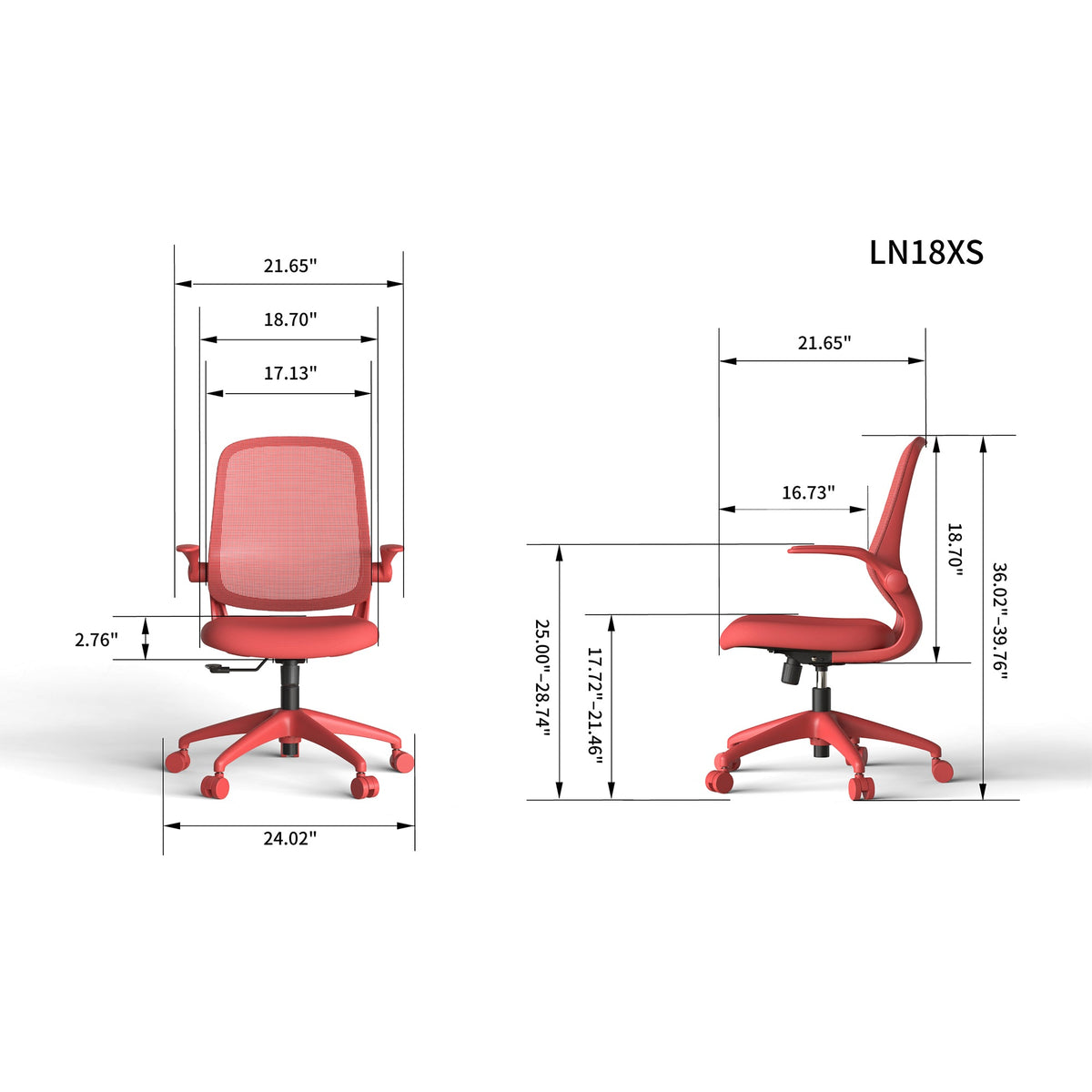 Ergonomic Color Office Chair 350LBS