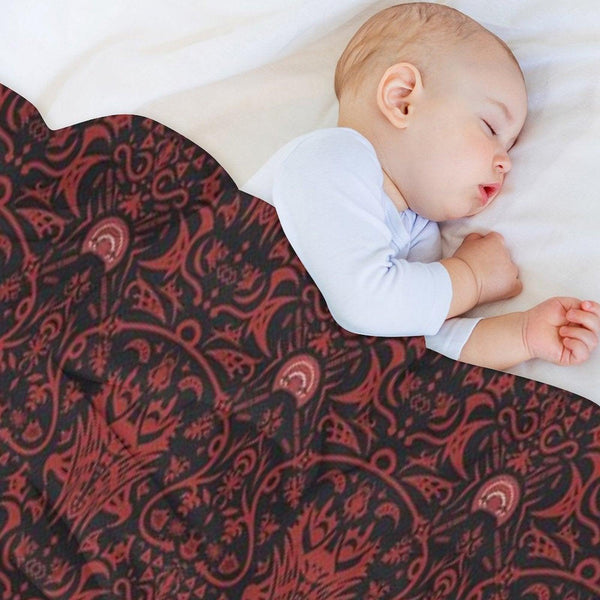 Emet-Selch's Composition Throw Blanket