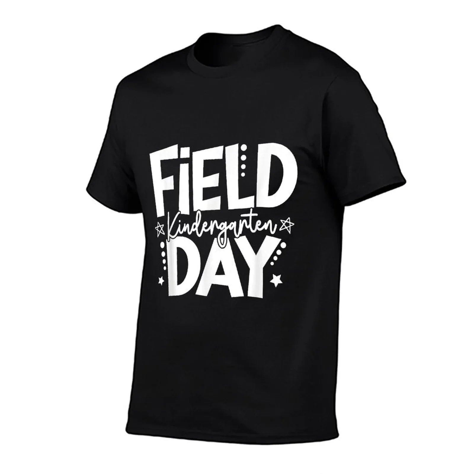 Kindergarten Field Day 2025 Let The Games Begin Kids Teacher  Ribbed Collar T-Shirt