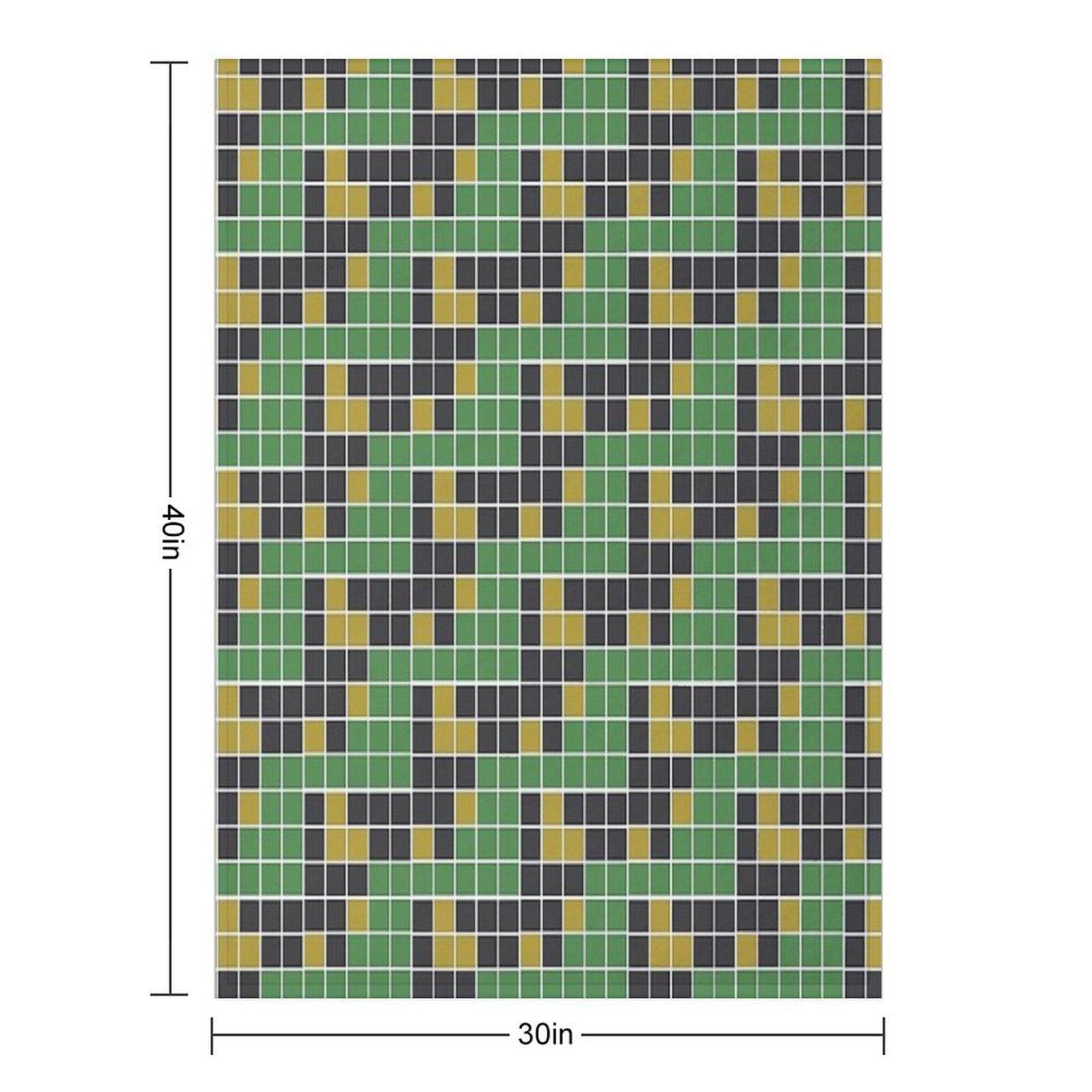 Wordle Grid Throw Blanket
