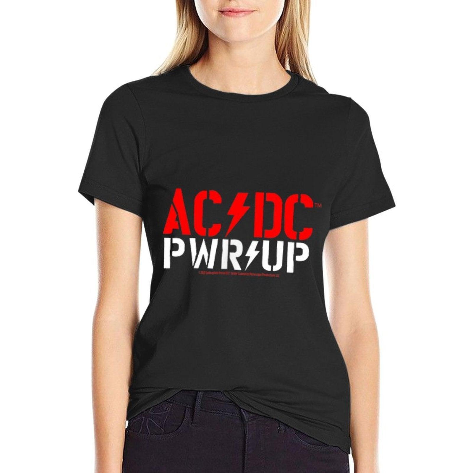 ACDC PWR UP North America Tour Date Back 2025  Durable T-Shirt