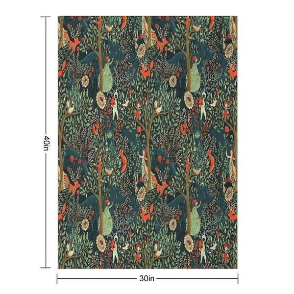 Whimsical Wonderland Throw Blanket