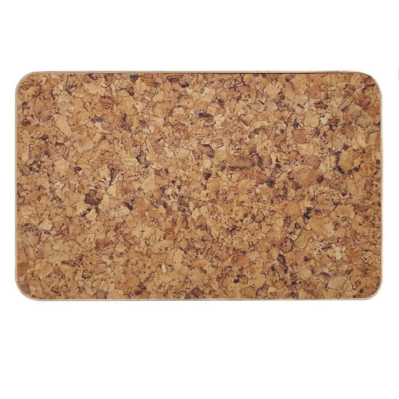 Cork Texture Bath Mat