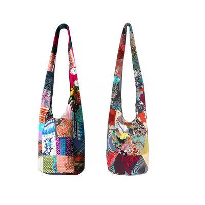 Bohemian Patchwork Women Sling Shoulder Crossbody Bags Fringe Vintage Women's Handbags Purses Bag Bags