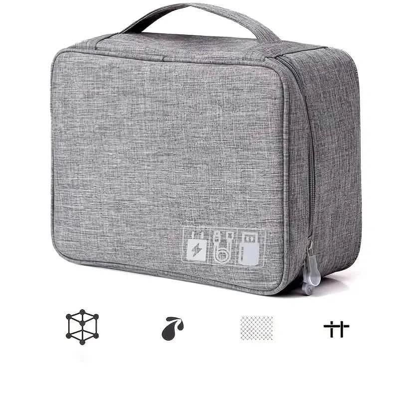Cable Storage Bag Waterproof Digital Electronic Organizer