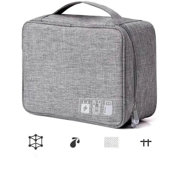 Cable Storage Bag Waterproof Digital Electronic Organizer