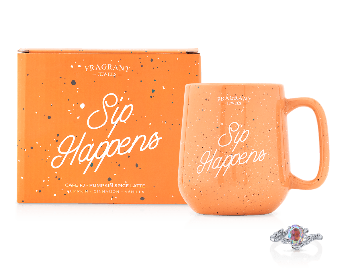 Cafe FJ: Pumpkin Spice Latte - Sip Happens - Jewel Candle