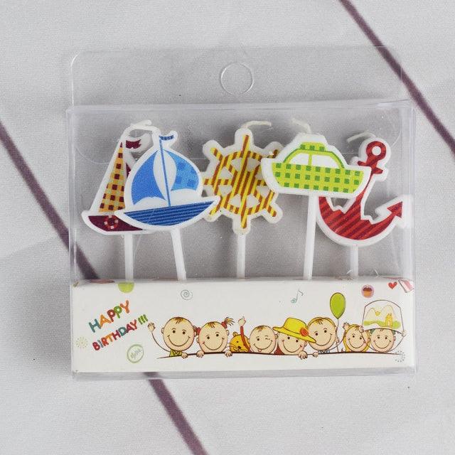 Cake Topper Bear Candles Cartoon Smiley Face Birthday Insert Creative  Party Cake Handmade Smiley Daisy Flower Cake Toppers For Birthday Party