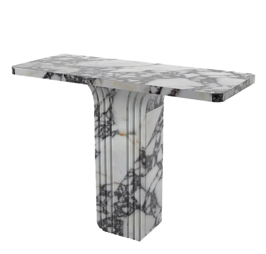Calacatta Viola Marble Designer Console Polished (W)15