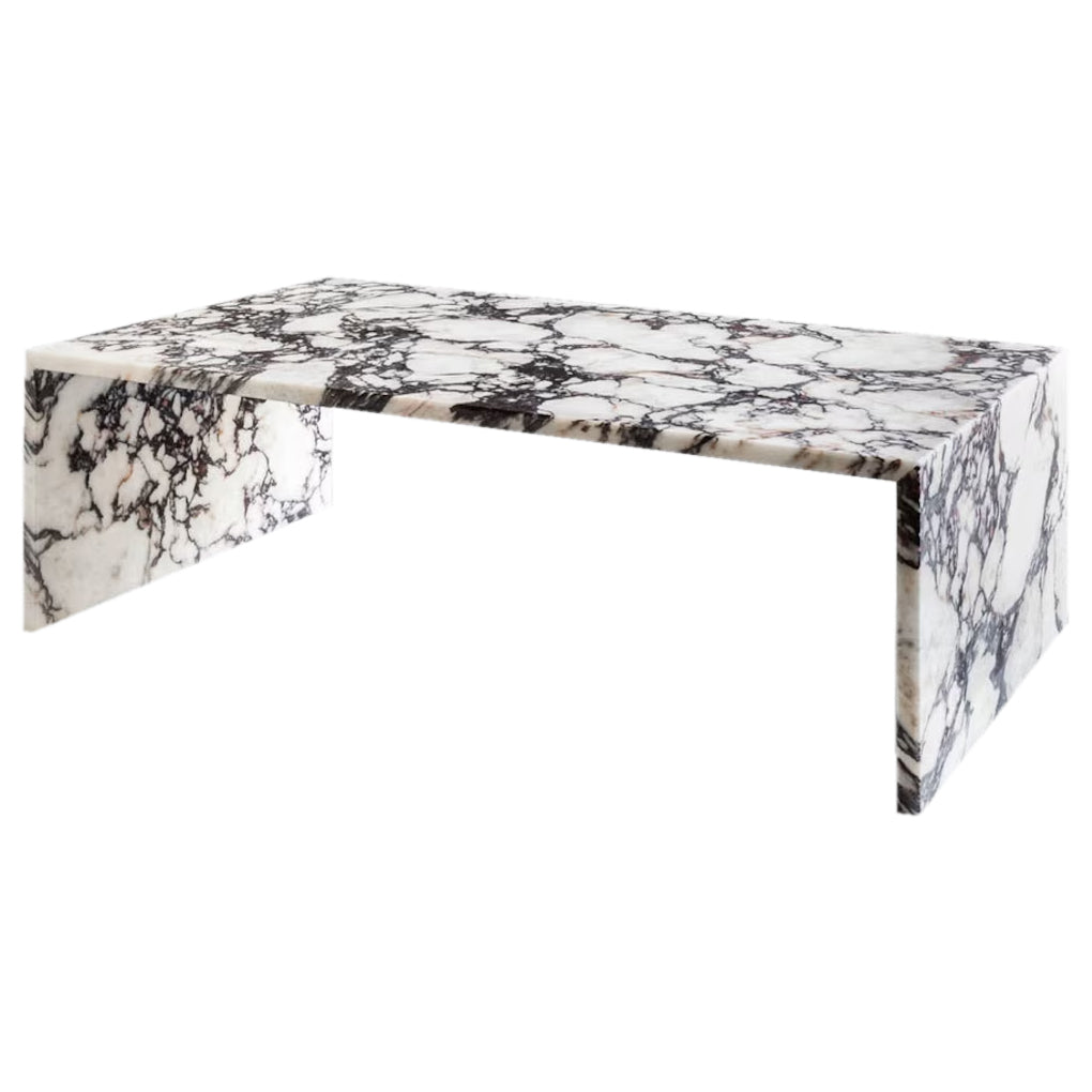 Calacatta Viola Marble Plain Design Coffee Table Polished (W)20
