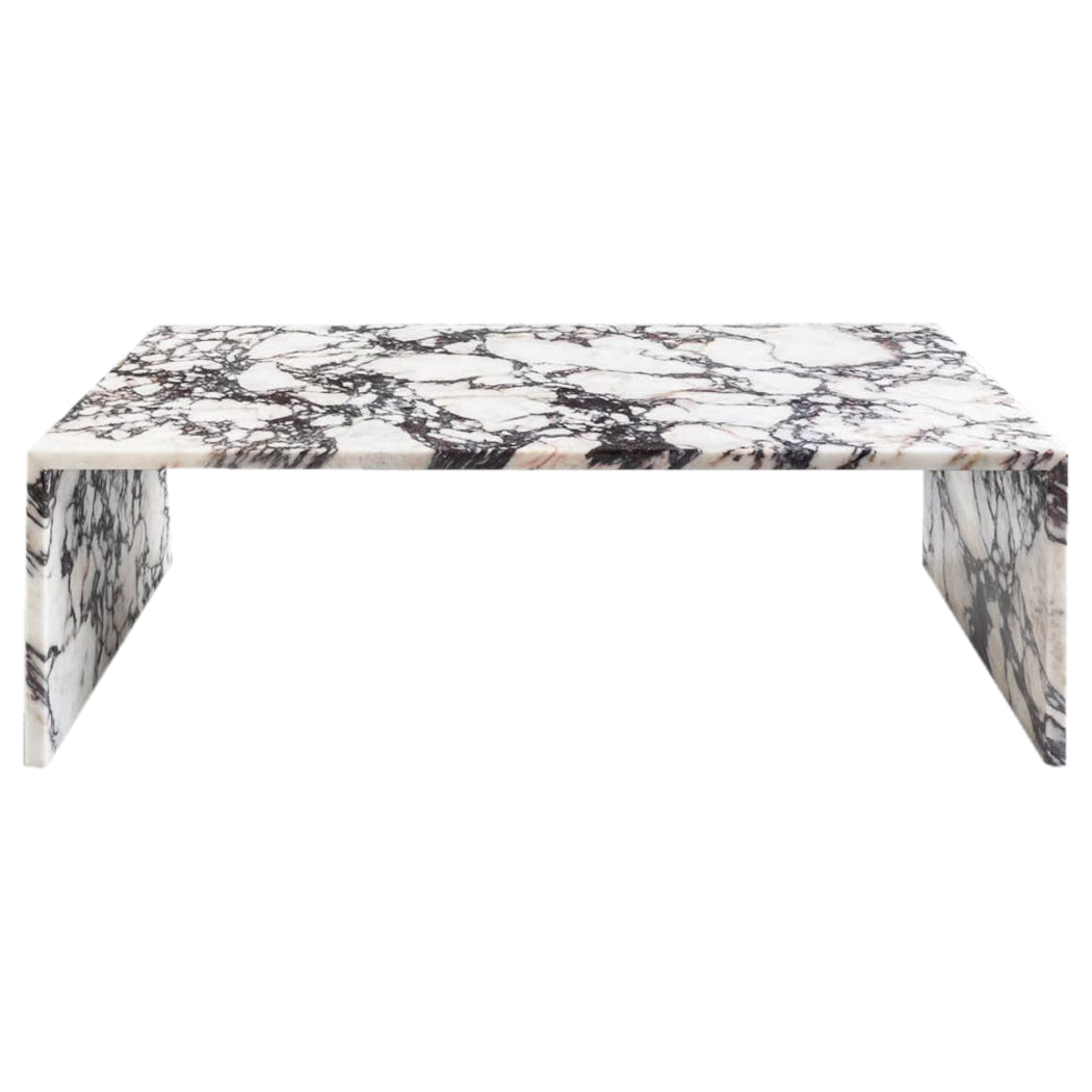 Calacatta Viola Marble Plain Design Coffee Table Polished (W)20