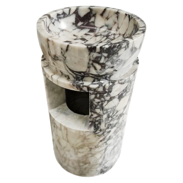 Calacatta Viola Marble Designer Pedestal Stand-Alone Sink (W)18