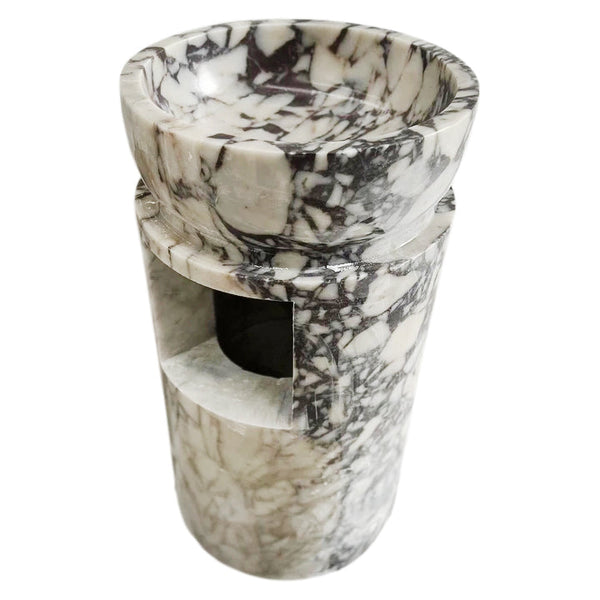 Calacatta Viola Marble Designer Pedestal Stand-Alone Sink (W)18