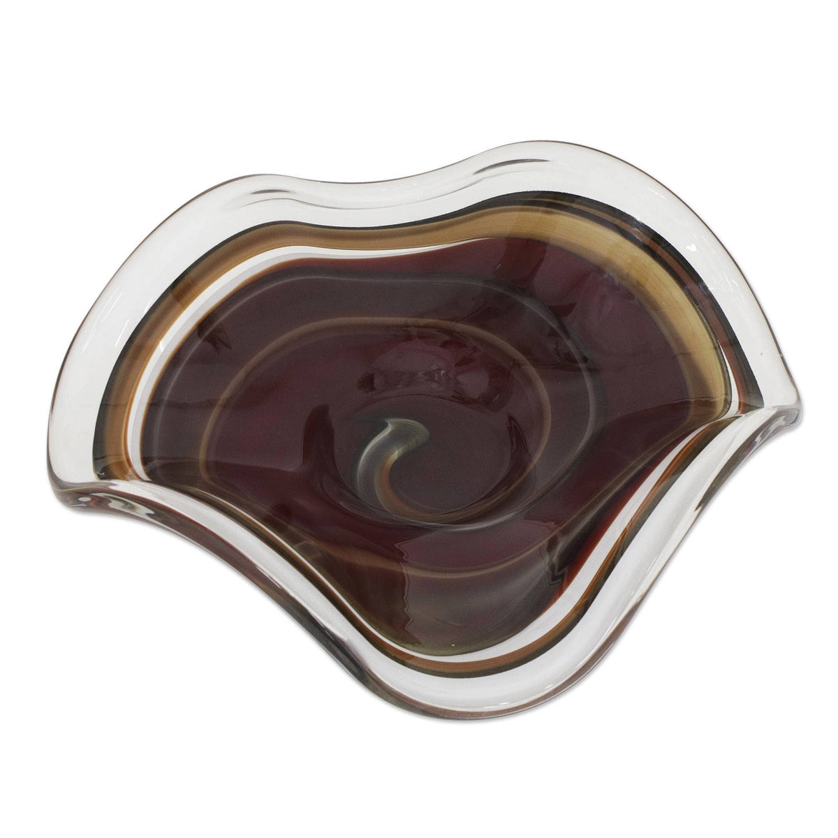 Caldera Art glass centerpiece