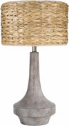 Kabankalan Seagrass Resin Table Lamp - 28"H x 14"W x 14"D