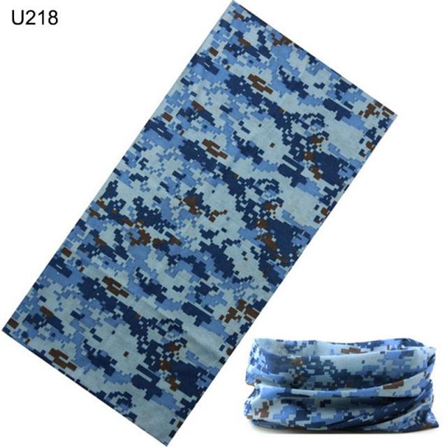 Camouflage Neck Gaiter Hunting Scarves Ice Silk Bandana Tubular Buff Half Mask Tactical Sport Headband Balaclava  Balaclava Seamless Magic Head Scarf Breathable Bandana Turban Outdoor Hiking Quick-Dry Sweat Absorbing Scarves Multifunction Beanie Hat