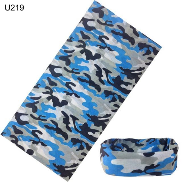 Camouflage Neck Gaiter Hunting Scarves Ice Silk Bandana Tubular Buff Half Mask Tactical Sport Headband Balaclava  Balaclava Seamless Magic Head Scarf Breathable Bandana Turban Outdoor Hiking Quick-Dry Sweat Absorbing Scarves Multifunction Beanie Hat