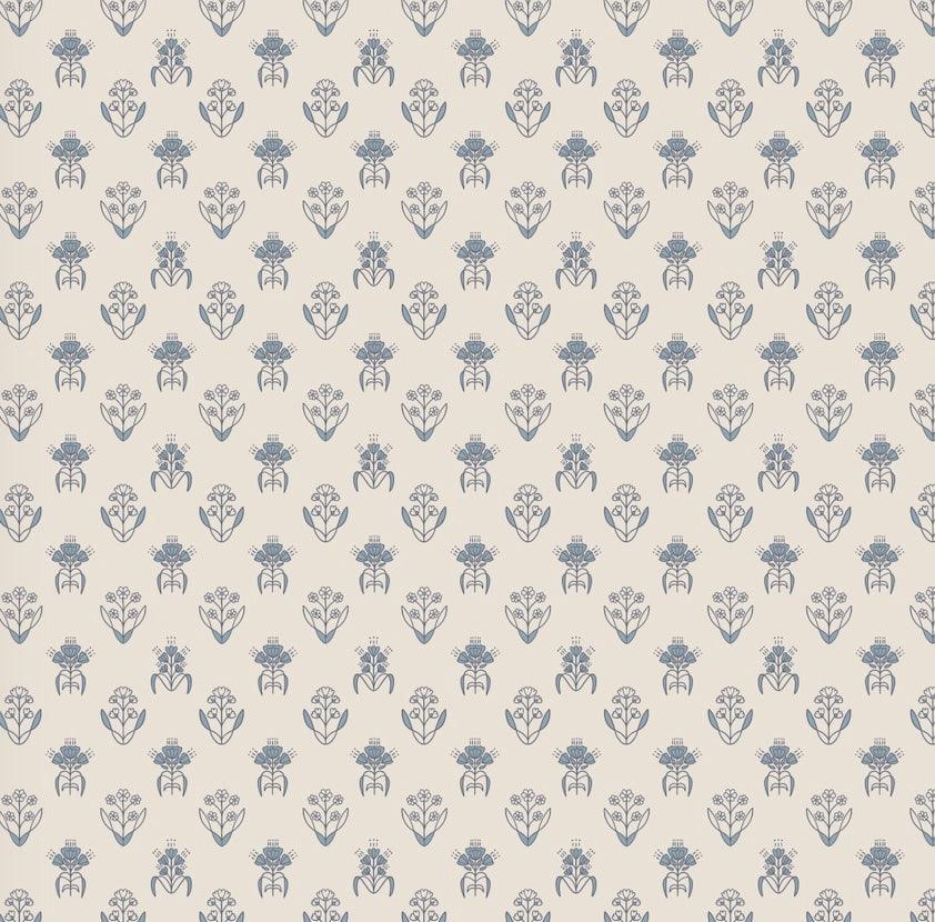 Laina Wallpaper by Quirky Paisley Designs