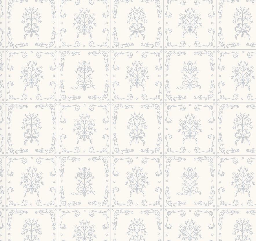 Wrenna Wallpaper by Quirky Paisley Designs