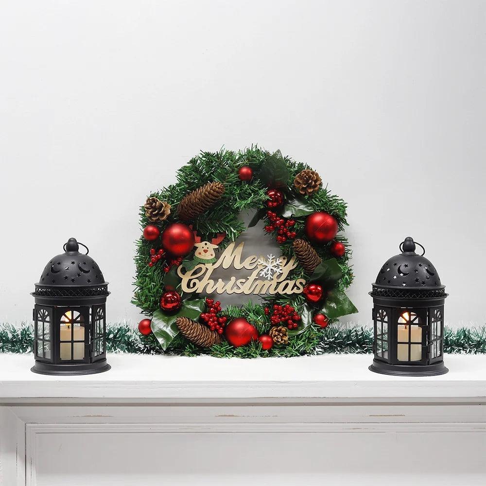 8.5 inch High Decorative Lanterns ( Set of 2 )